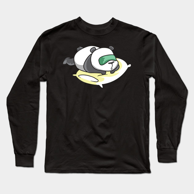 sleeping panda t shirt